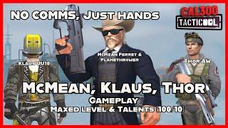 TACTICOOL: McMean, Klaus, Thor Gameplay [MAXED Level & Talents (100/10)]