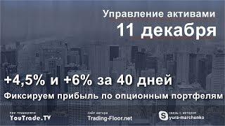 Управление активами Форекс и Фортс | Выпуск 028 | +4,5% и +6% по опционным портфелям