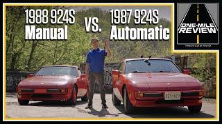 Porsche 924S comparo: 1988 Manual vs. 1987 Automatic | One-Mile Review