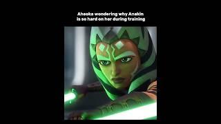 Anakin’s training saved Ahsoka