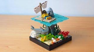 Lego Minifig Series 21 - Castaway in the Sea (4/12)