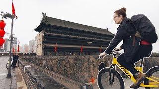 We Biked the Xi'an City Wall!