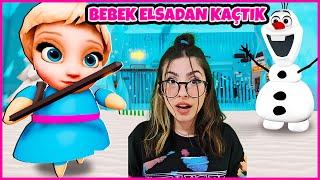 BEBEK ELSADAN KAÇTIK  | ROBLOX ELSA BARRY'S PRISON RUN | EYLÜL LAL