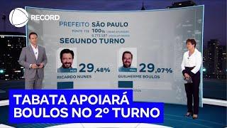 Tabata Amaral anuncia apoio a Guilherme Boulos no segundo turno