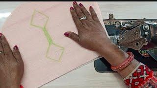 blouse sleeve design cutting and stitching full video by mithlesh tutorial.