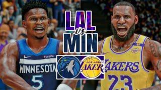 NBA 2K25: LAKERS vs TIMBERWOLVES | PS5 PRO GAMEPLAY [4K UHD]