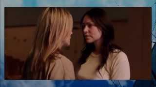 Orange is The New Black: First kiss in prison of Alex & Piper (S1E09)