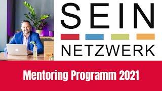 Mentoring Programm 2021   SEIN Unternehmer Netzwerk   Unternehmerkanal deutsch