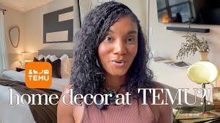 Shop with me at TEMU | Affordable items for your home all under $40