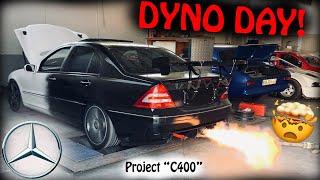 Mercedes W203 Project Hits The Dyno (HUGE FLAMES ) Dialled In & Ready For a ROADTRIP!