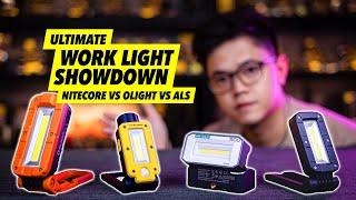 Nitecore vs Olight vs ALS - Ultimate Work Light Showdown