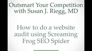 How to do a website audit using Screaming Frog SEO Spider