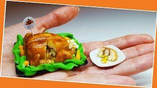 Mini thanksgiving Turkey Cake / Miniature cooking / Mini Food / Jenny's mini cooking/ 食べれるミニチュア