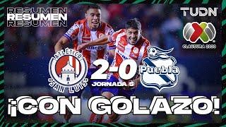 Resumen y goles | Atl San Luis 2-0 Puebla | Liga Mx - CL2023 J5 | TUDN