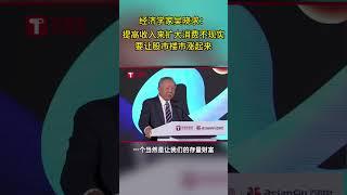 经济学家吴晓求：中国提高收入扩大消费不现实