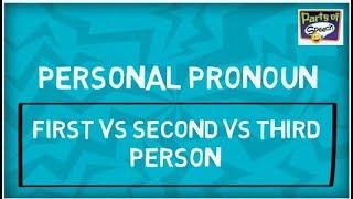 What is Personal Pronoun | First Person|Second Person|Third Person