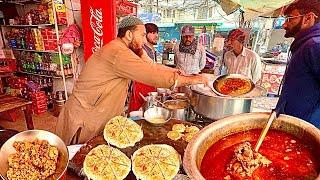 PAKISTAN  MORNING STREET FOOD | LAHORE STREET FOOD | CHEAPEST NASHTA IN LAHORE