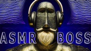 ASMR BOSS - Bronze Binaural Head-Mic with Panning, Scratching, Tapping and Scraping Sleep Aid Sounds