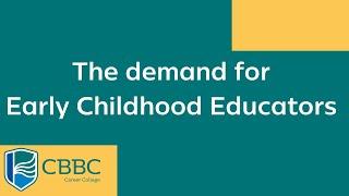 Early Childhood Educators are in High Demand in Nova Scotia