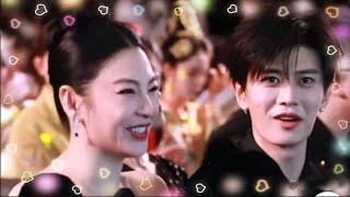 Zhang Yuqi and Ren Jialun chatted enthusiastically together, showing the light of friendship in the