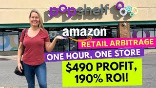 $490 Profit, 190% ROI Sourcing Popshelf for Amazon Retail Arbitrage!