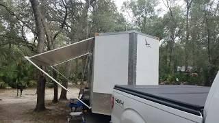 Cargo Trailer Conversion  - Toy Hauler - DIY Camper - Tiny Home - Tiny House on Wheels