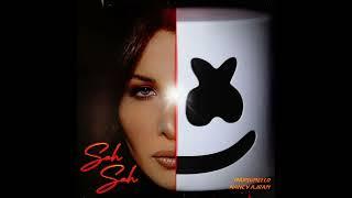 Nancy Ajram ft Marshmello - Sah Sah (  Exclusive Music )