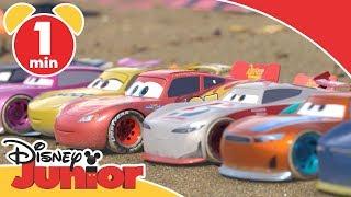 Biler | Daredevil Garage: Tar over stranden - Disney Junior Norge