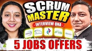 [5 Jobs - Top 40+] scrum master interview questions and answers ⭐ scrum master interview questions