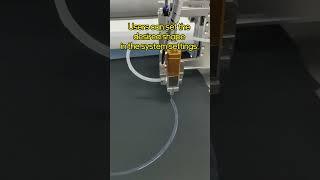 This dispensing machine can draw circles.