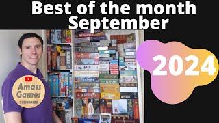 Best of the month September 2024 BotM AmassGames #boardgame   #games  #tabletop #city #tiles