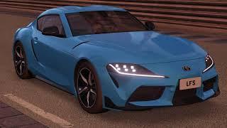 Live for Speed 0.7B (S3 license only) - 2019 Toyota Supra GR (No Music)