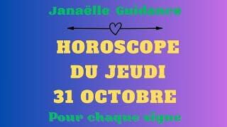 ️ Horoscope du jeudi 31 octobre pour chaque signe ️