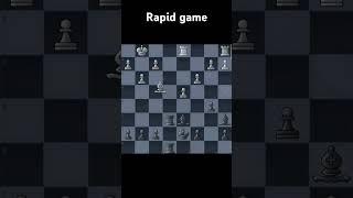 Rapid chess game #chess #winchessgameinlessthan5minutes #wherecaniplaychessonline #chessgames