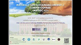 MATERIAL FOR SUSTAINABLE ENERGY & CLIMATE CHANGE (MATSEC 2023)