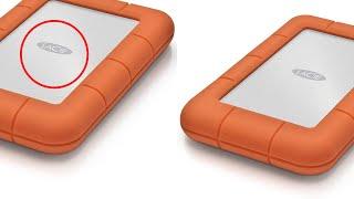 LaCie Rugged Mini 2TB External Hard Drive Set Up and Unbox