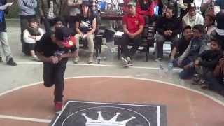 Bboy Ram Lama vs Bboy Black Toprock Bboying Battle