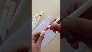 Camel brush pen 6 shades  #shorts #stationeryshorts