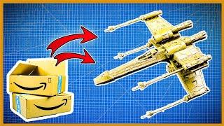 How to make a x wing out of cardboard | Star Wars Props S1 • E2