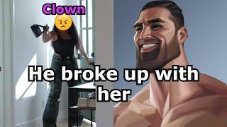 Girlfriend disrespects her man and gets dumped