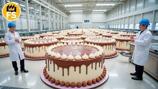  How Millions of Cakes Are Made in a Factory – The Secret Behind Mass Production 