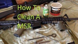 AR-15 Disassembly and Cleaning