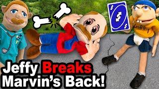 SML Movie: Jeffy Breaks Marvin's Back!