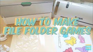 How to Make File Folder Games \\ Play With Purpose