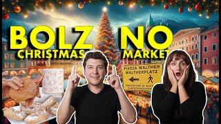 BIGGEST Christmas Market In Italy!  Worth it? (Bolzano)