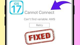 cannot connect cannot find variable ams | how to fix cannot connect cannot find variable ams