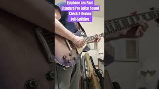 Epiphone Les Paul Standard Pro Blueburst  Guitar Sound Check & Review