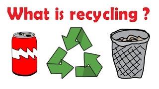 What is recycling - Recycling facts for kids - learning for kids - Simply e-learn kids