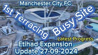 Manchester City FC Etihad Stadium Expansion Update 27-09-2024