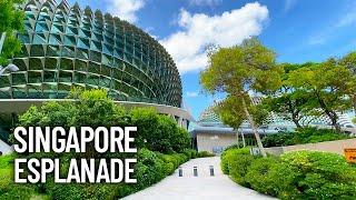 The Esplanade Singapore - Theatres on the Bay Inside Walking Tour